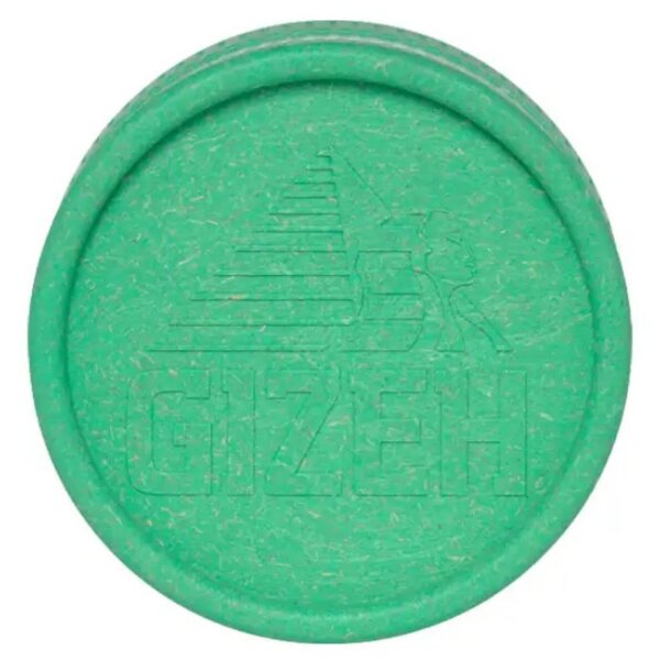 GIZEH Premium Hemp Grinder Grün Gras Cannabis Weed Zerkleinerer Crusher green Hanfplastik