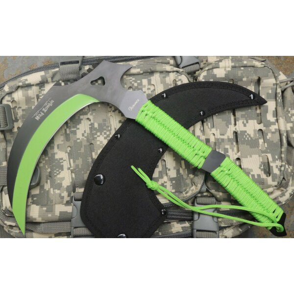 Albainox Mad Zombie Sickle Sichel Handsense Sense Nylonscheide 32432