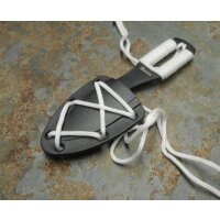 Albainox Messer CASTIGADOR NECKER Neck Knife Cord Wrapped ABS Scheide 32450
