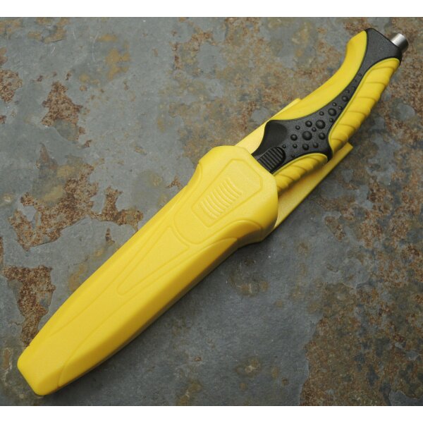Albainox Nautilus Tauchermesser Notfallmesser mit Beinholster Diving Knife