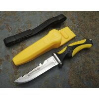 Albainox Nautilus Tauchermesser Notfallmesser mit...