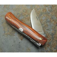 Albainox Navaja CARBONO Messer Taschenmesser Carbonstahl Holzgriff 01649