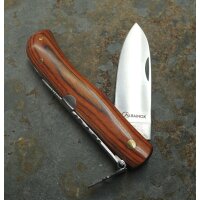 Albainox Navaja CARBONO Messer Taschenmesser Carbonstahl Holzgriff 01651