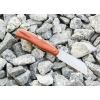 Albainox Navaja Messer Taschenmesser Carbonstahl Holzgriff Brotzeitmesser