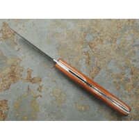 Albainox Navaja Messer Taschenmesser Carbonstahl Holzgriff Brotzeitmesser