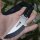 Albainox NOSE GRINDER Fixed Blade Messer Vollmetall Cord Wrapped Scheide 32374