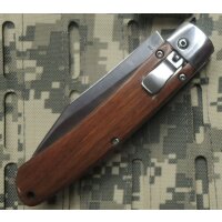 B&ouml;ker Magnum Automatic Classic Messer Taschenmesser 440A Stahl Palisanderholz