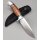 Böker Magnum LEATHERNECK HUNTER Jagdmesser fixed feststehendes Messer mit Ledergriff und Scheide 02MB726