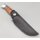 Böker Magnum LEATHERNECK HUNTER Jagdmesser fixed feststehendes Messer mit Ledergriff und Scheide 02MB726