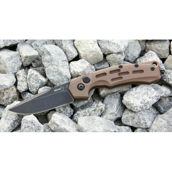 Böker Plus THUNDER STORM AUTO BROWN AUS-8 01BO794