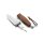 LionSteel Acha - Natural Burlap Micarta brown braun - M390 Klinge klassisch satiniert