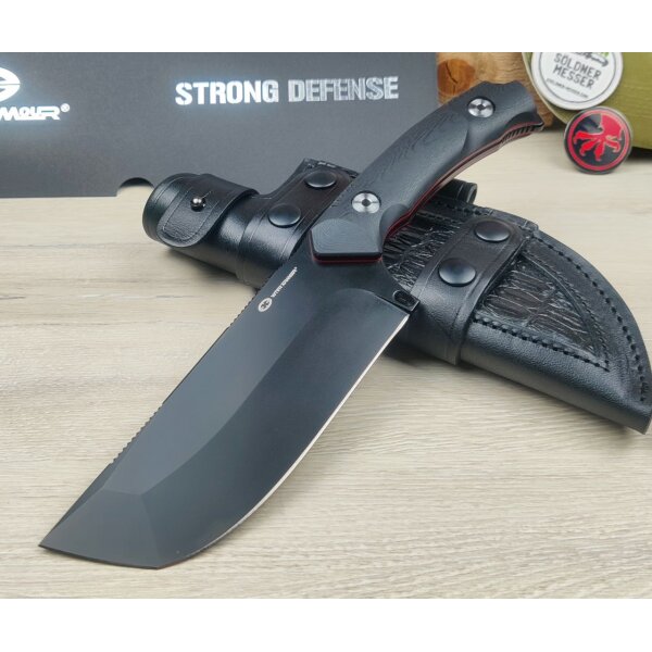 WithArmour Professional Cherub Camp Knife 12C27N Stahl G10