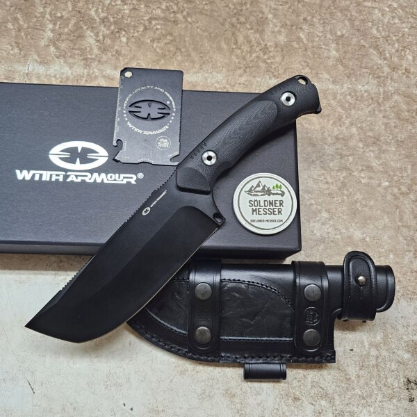 WithArmour Professional Cherub Camp Knife 12C27N Stahl G10