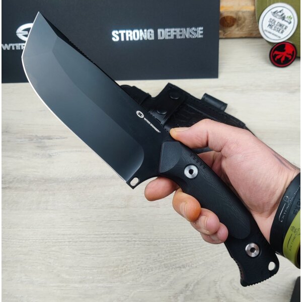 WithArmour Professional Cherub Camp Knife 12C27N Stahl G10