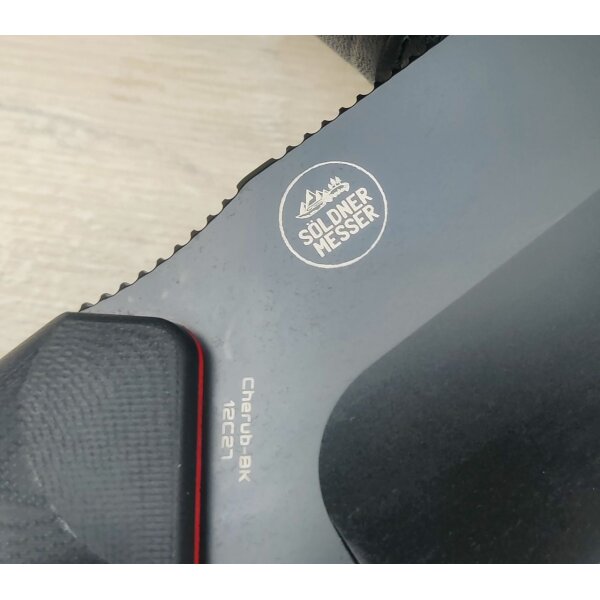WithArmour Professional Cherub Camp Knife 12C27N Stahl G10