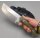 WithArmour Professional Cherub Green Camp Knife 12C27N Stahl G10