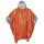 Fox Outdoor Notfall-Poncho ornage einseitig alubeschichtet