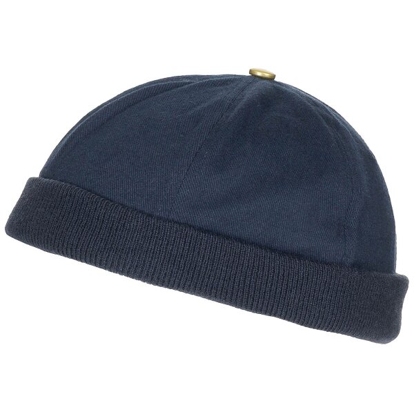MFH Cap ohne Schild mit Klettverschluss blau Einheitsgröße