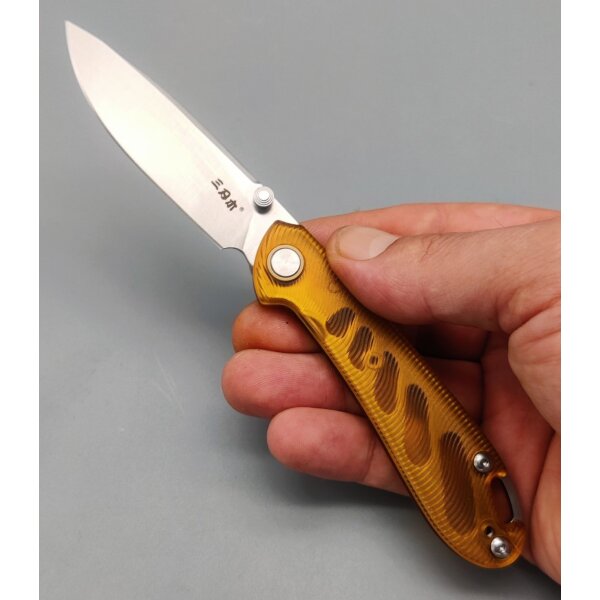 Sanrenmu Legal Ultem 328M-PY Slipjoint 12C27 Stahl