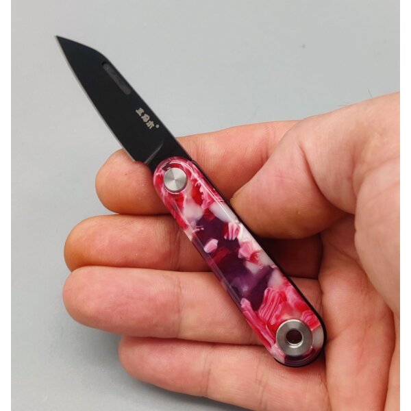 SanRenMu Messer 325S-PY Mini Slipjoint 12C27 Stahl