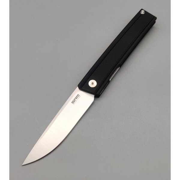 SRM Knives 401LC-GB Gent Flipper 10Cr15CoMoV G10 Griff