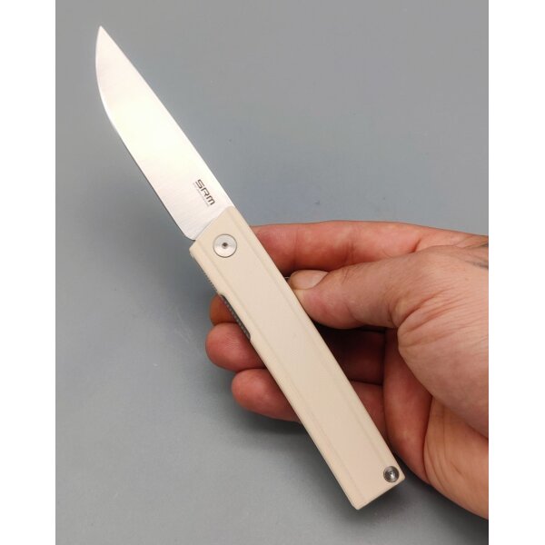 SRM Knives 401LC-GT Gent Flipper 10Cr15CoMoV G10 Griff