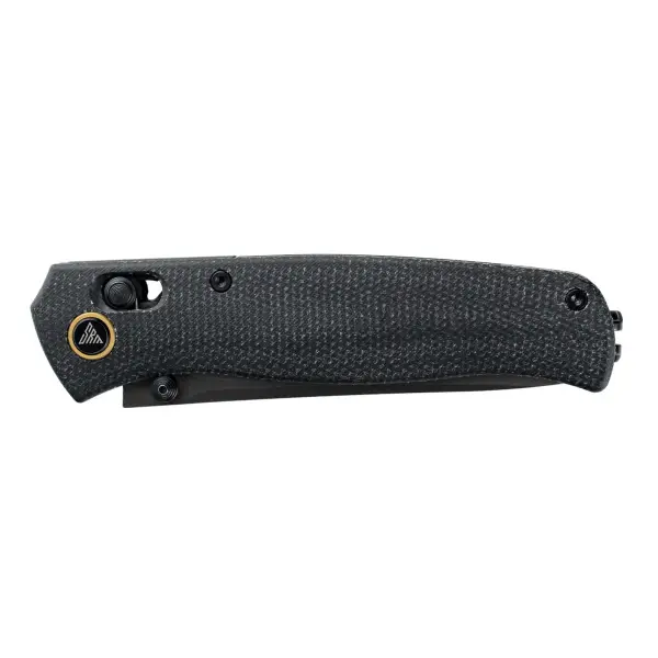 SRM Knives 255L-MB3 Medal Ambi Lock Folder Micarta Griff 140Cr Laminatstahl