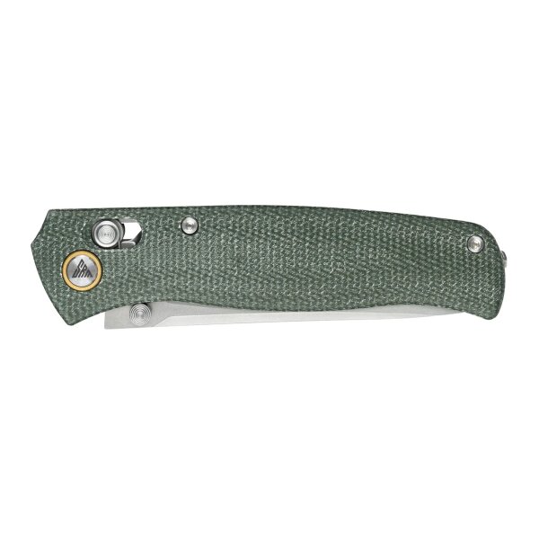SRM Knives 255L-MG2 Medal Ambi Lock Folder Micarta Griff 140Cr Laminatstahl