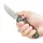 SRM Knives 255L-MG3 Medal Ambi Lock Folder Micarta Griff 140Cr Laminatstahl
