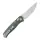SRM Knives 255L-MG3 Medal Ambi Lock Folder Micarta Griff 140Cr Laminatstahl