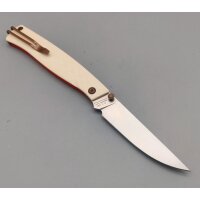 Sanrenmu 311L-GM  Slipjoint 12C27 Stahl Taschenmesser G10...