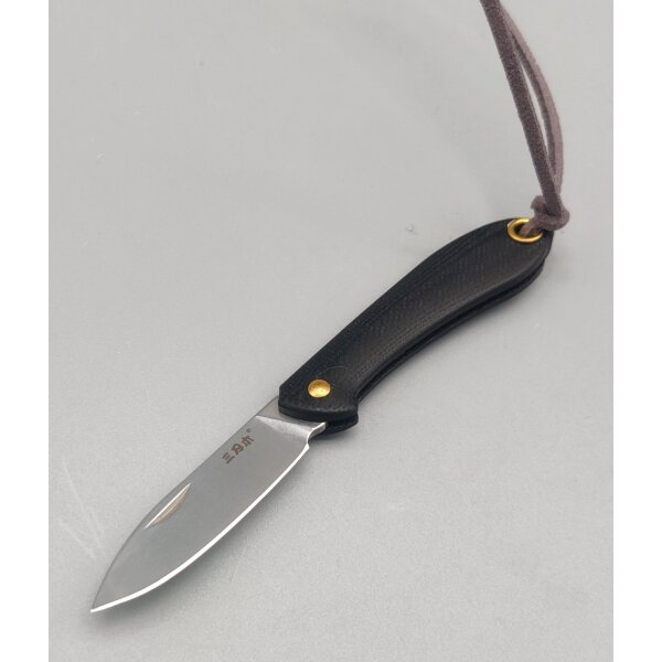 Sanrenmu Micro Slip 328S-GB 4Cr13 Stahl G10 black