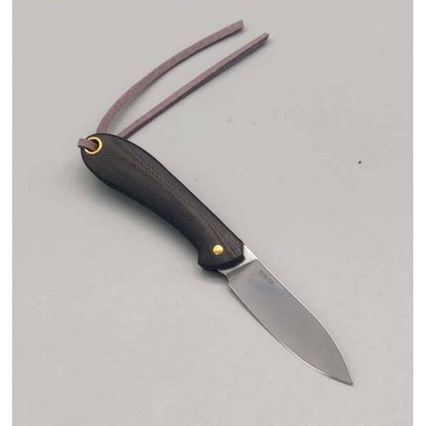 Sanrenmu Micro Slip 328S-GB 4Cr13 Stahl G10 black