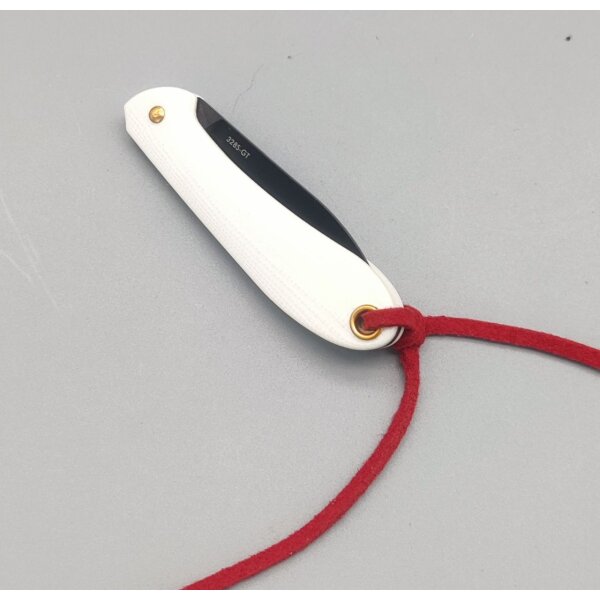 Sanrenmu Micro Slip 328S-GT 4Cr13 Stahl G10 white