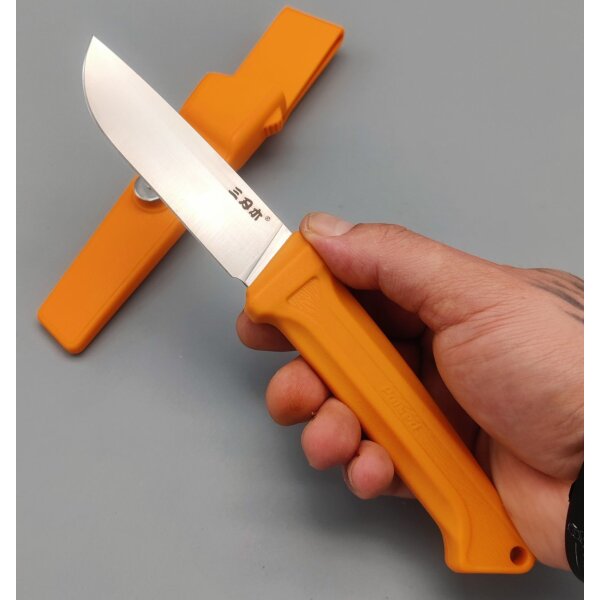 SanRenmu Poised S708-4 Orange Fahrtenmesser