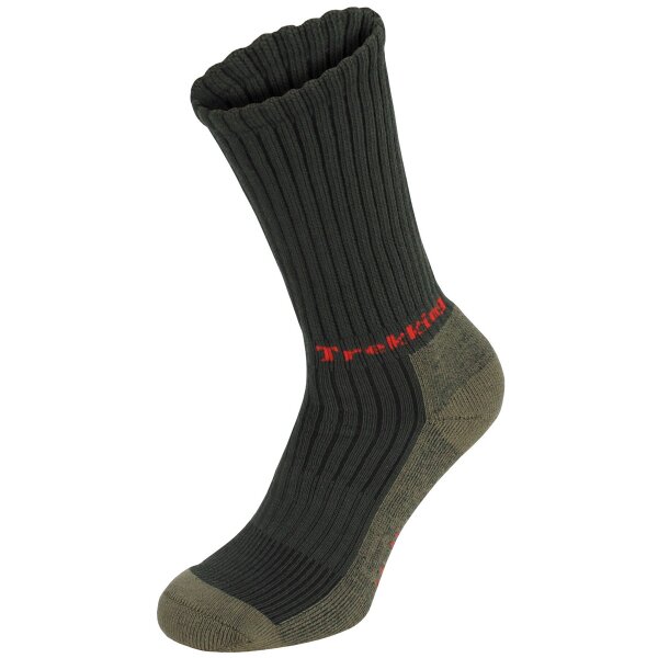 Fox Outdoor Trekkingsocken "Lusen" Frotteesohle Oliv