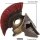 Bead Anhänger Sparta Krieger Helm Held Schlüsselanhänger aus Messing EDC