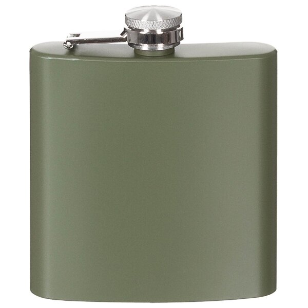 Fox Outdoor Flachmann aus Edelstahl oliv 6 OZ=170 ml