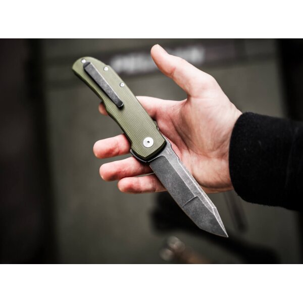 Böker Plus Tac-Master Nitro-V Stahl Micarta by Bob Terzuola 01BO889