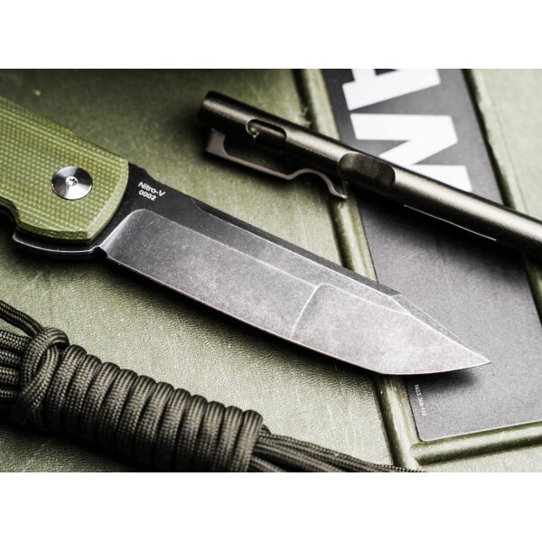 Böker Plus Tac-Master Nitro-V Stahl Micarta by Bob Terzuola 01BO889