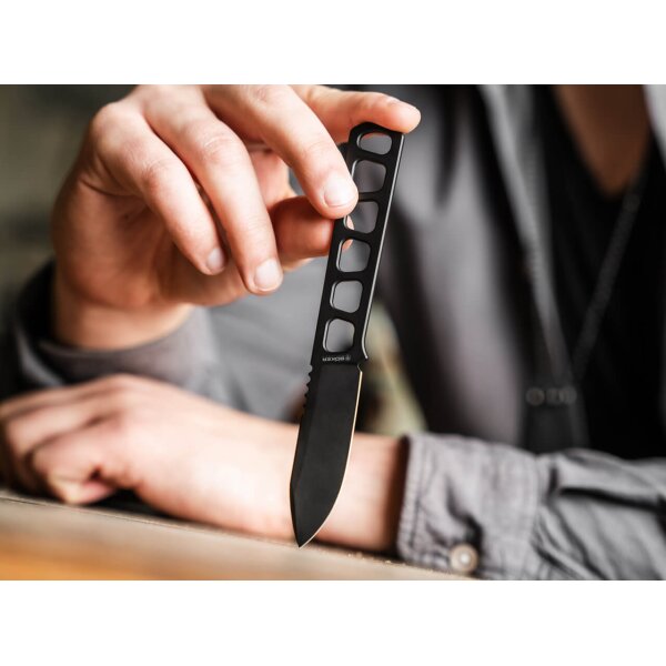 Böker Solingen BFF Packlite All Black EDC MagnaCut 120752