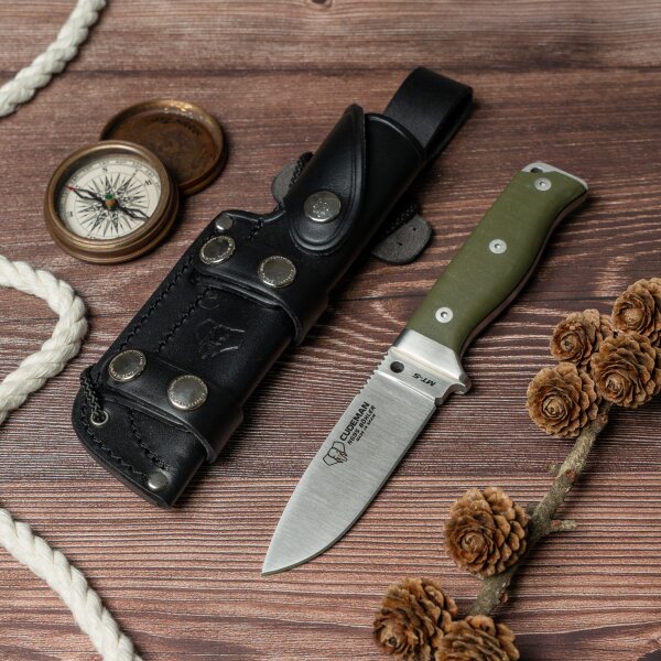 Cudeman MT-5 N695 Stahl G10 Bushcraft