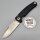 Oberland Arms Sepp by lionSTEEL Alu Vollintegral Aluminium schwarz black mit schwarzem Etui