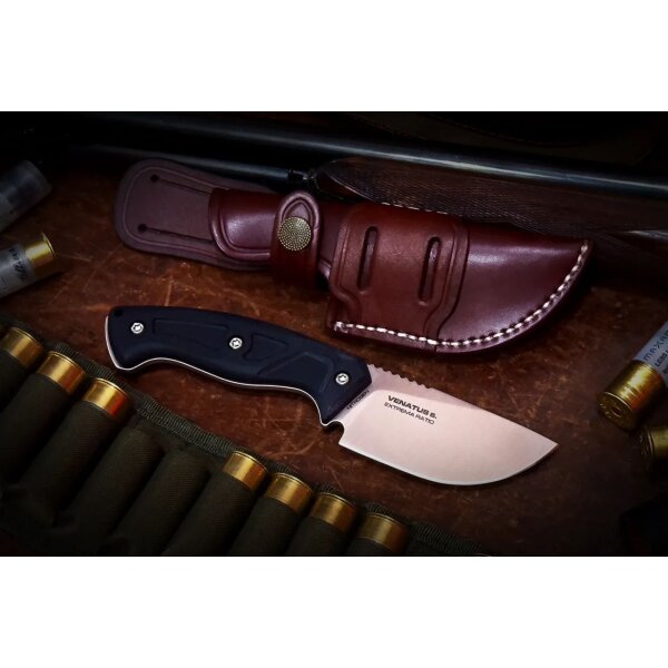 Extrema Ratio Venatus S Nitrogen Black Satin Jagdmesser