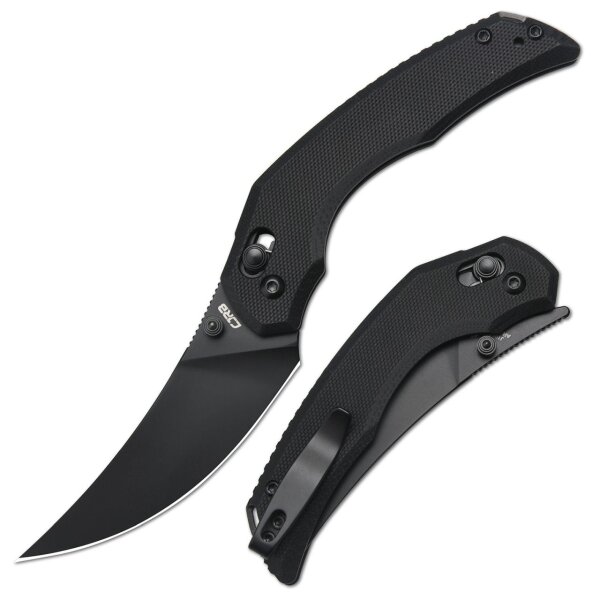 CJRB Nanner CJRBJ1955-BBK All Black Schwarz AR-RPM9 Stahl Black G10