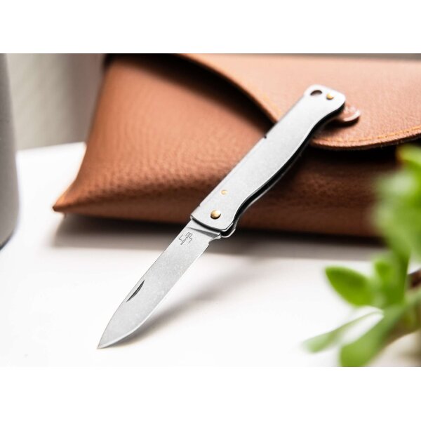 Böker Plus Atlas Mini 12C27 Stahl Edelstahl Slipjoint 01BP0024