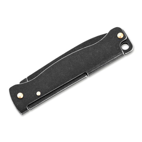 Böker Plus Atlas Mini Dark 12C27 Stahl Edelstahl Slipjoint 01BP0025