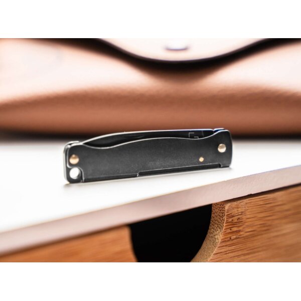 Böker Plus Atlas Mini Dark 12C27 Stahl Edelstahl Slipjoint 01BP0025