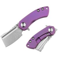 Kansept Knives Mini Korvid Flipper by Koch Tools Purple...