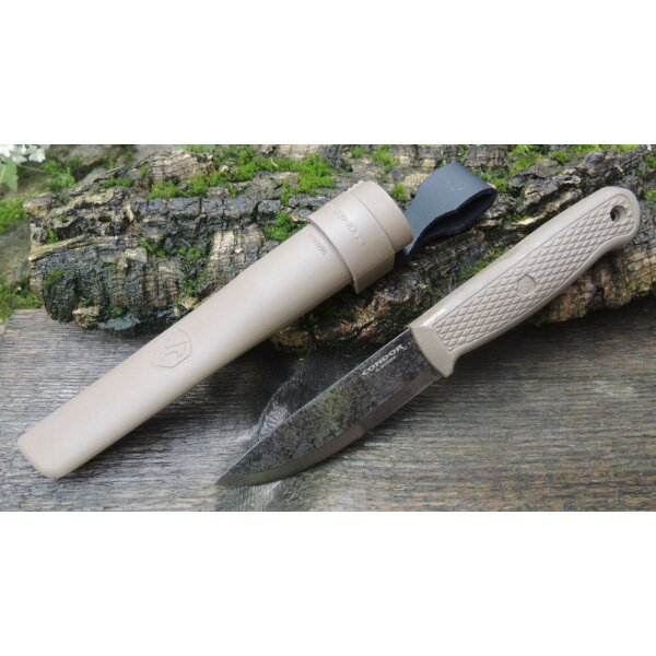Condor Terrasaur Desert Messer Outdoor Bushcraft Knife 1095 Stahl + Scheide